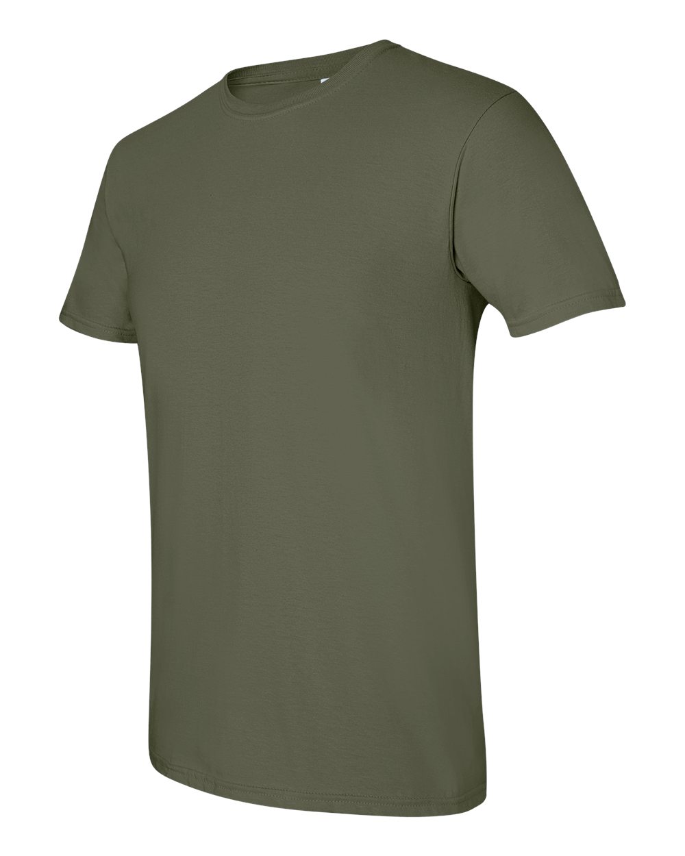 Men's Softstyle® T-Shirt - Side - B00660063 - Military Green