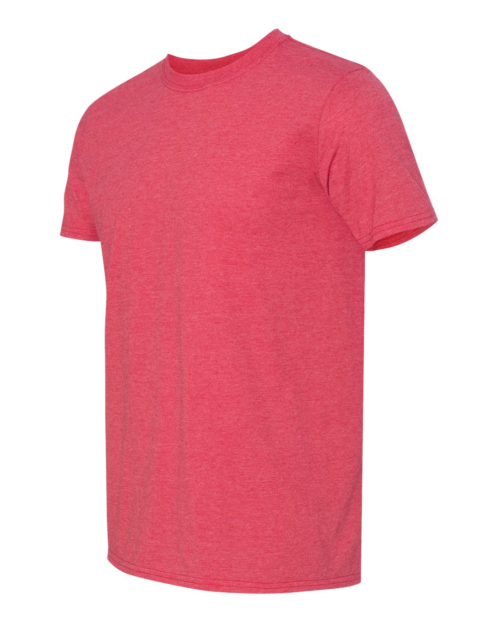 Men's Softstyle® T-Shirt - Side - B00660223 - Heather Red