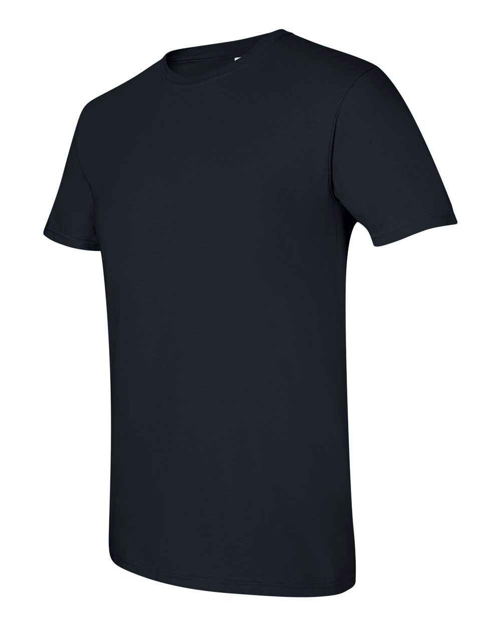 Men's Softstyle® T-Shirt - Side - B00660502 - Black