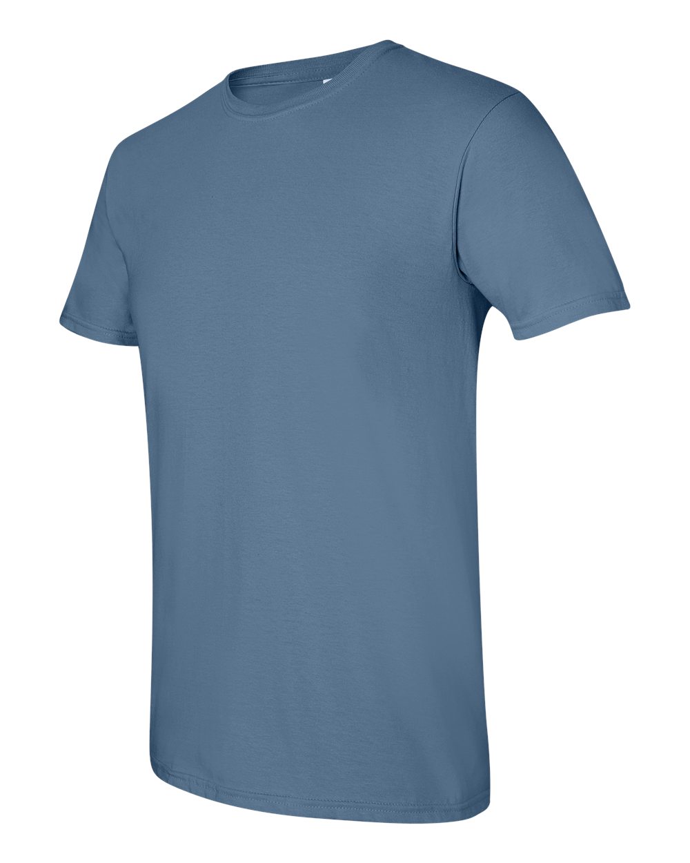 Men's Softstyle® T-Shirt - Side - B00660683 - Indigo Blue