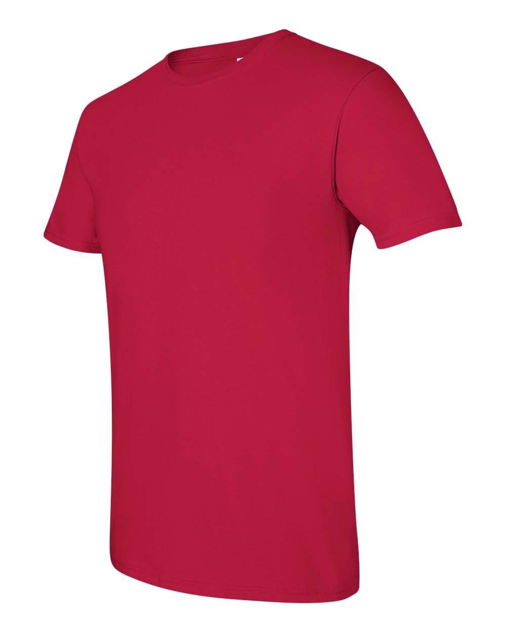 Men's Softstyle® T-Shirt - Side - B00660703 - Cherry Red