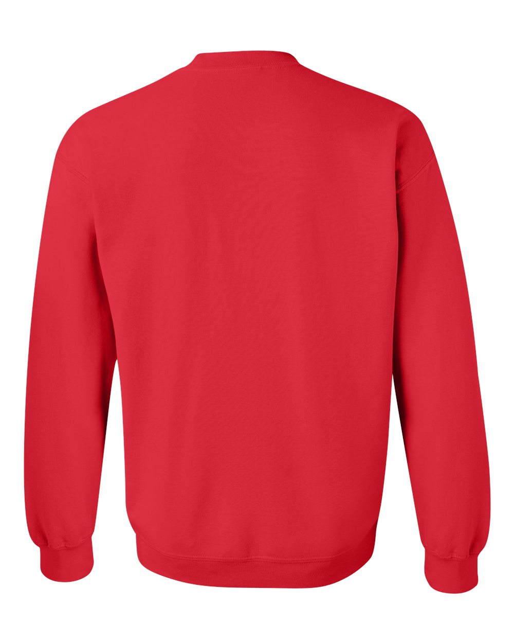 Unisex Heavy Blend™ Crewneck Sweatshirt - Back - B21060702 - Red