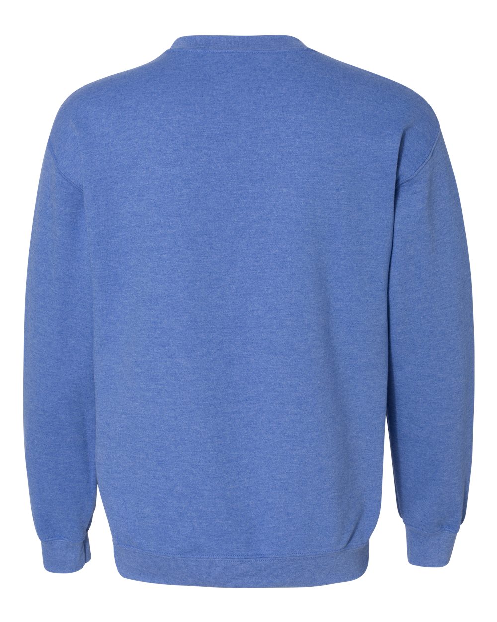 Unisex Heavy Blend™ Crewneck Sweatshirt - Back - B21060743 - Heather Deep Royal