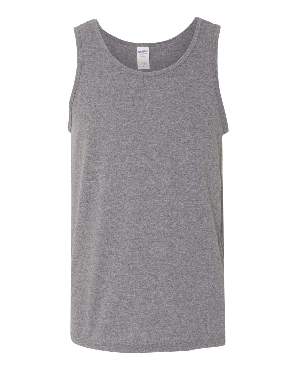 Unisex Heavy Cotton™ Tank Top - Front - B20160493 - Graphite Heather