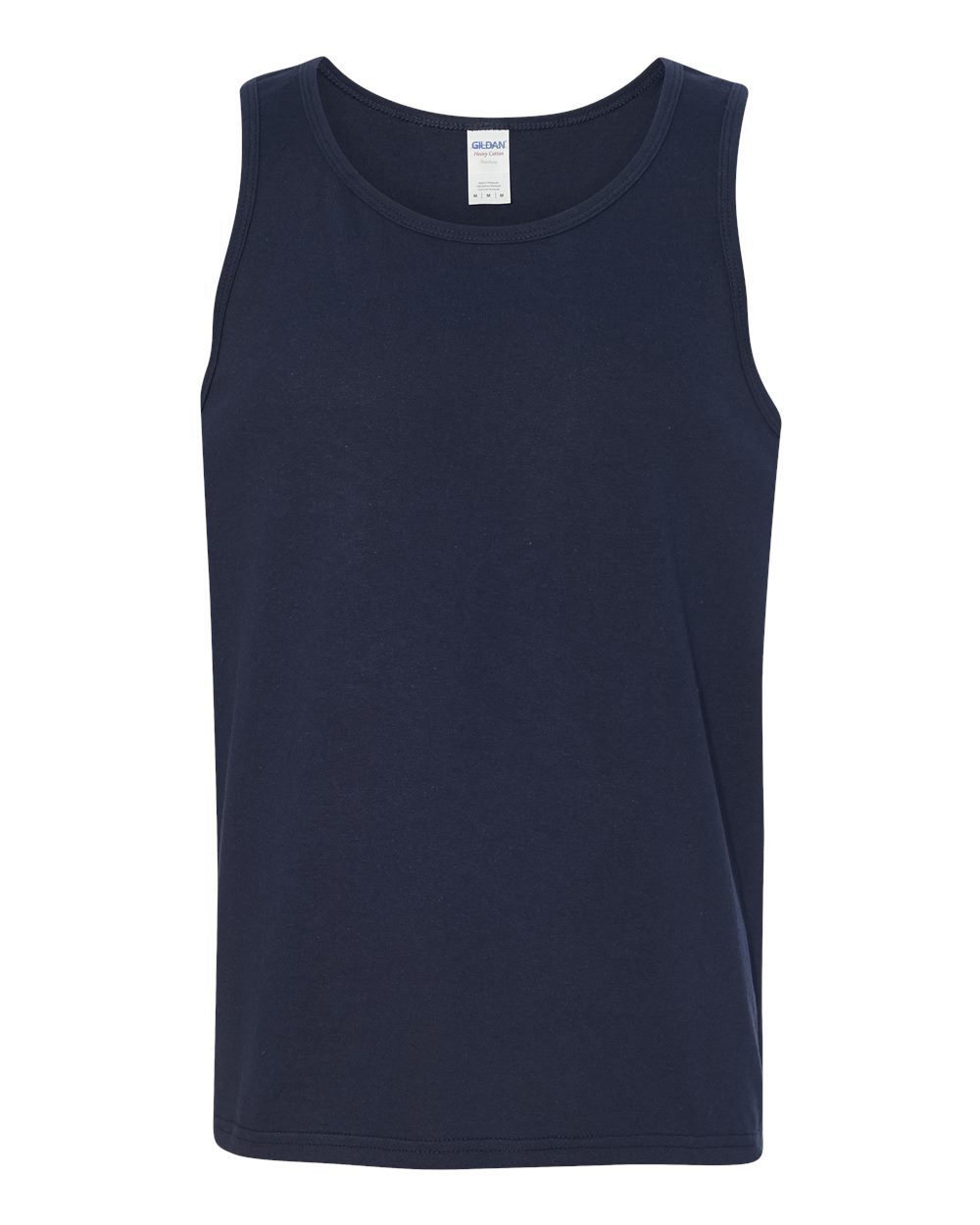 Unisex Heavy Cotton™ Tank Top - Front - B20160653 - Navy