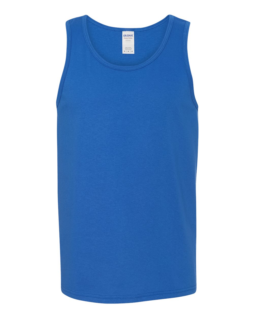 Unisex Heavy Cotton™ Tank Top - Front - B20160753 - Royal
