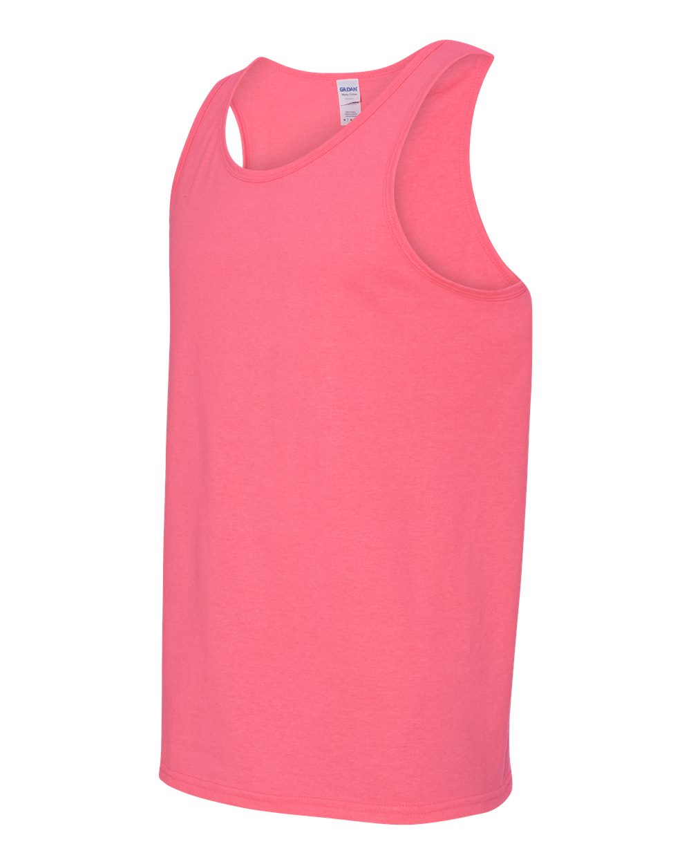Unisex Heavy Cotton™ Tank Top - Side - B20160143 - Safety Pink