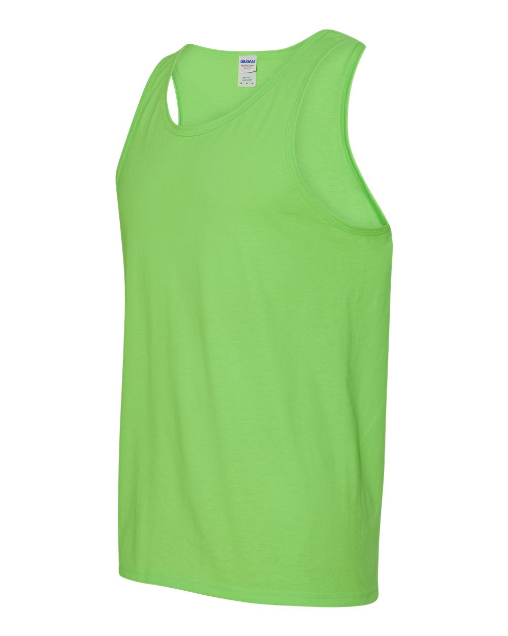 Unisex Heavy Cotton™ Tank Top - Side - B20160463 - Neon Green