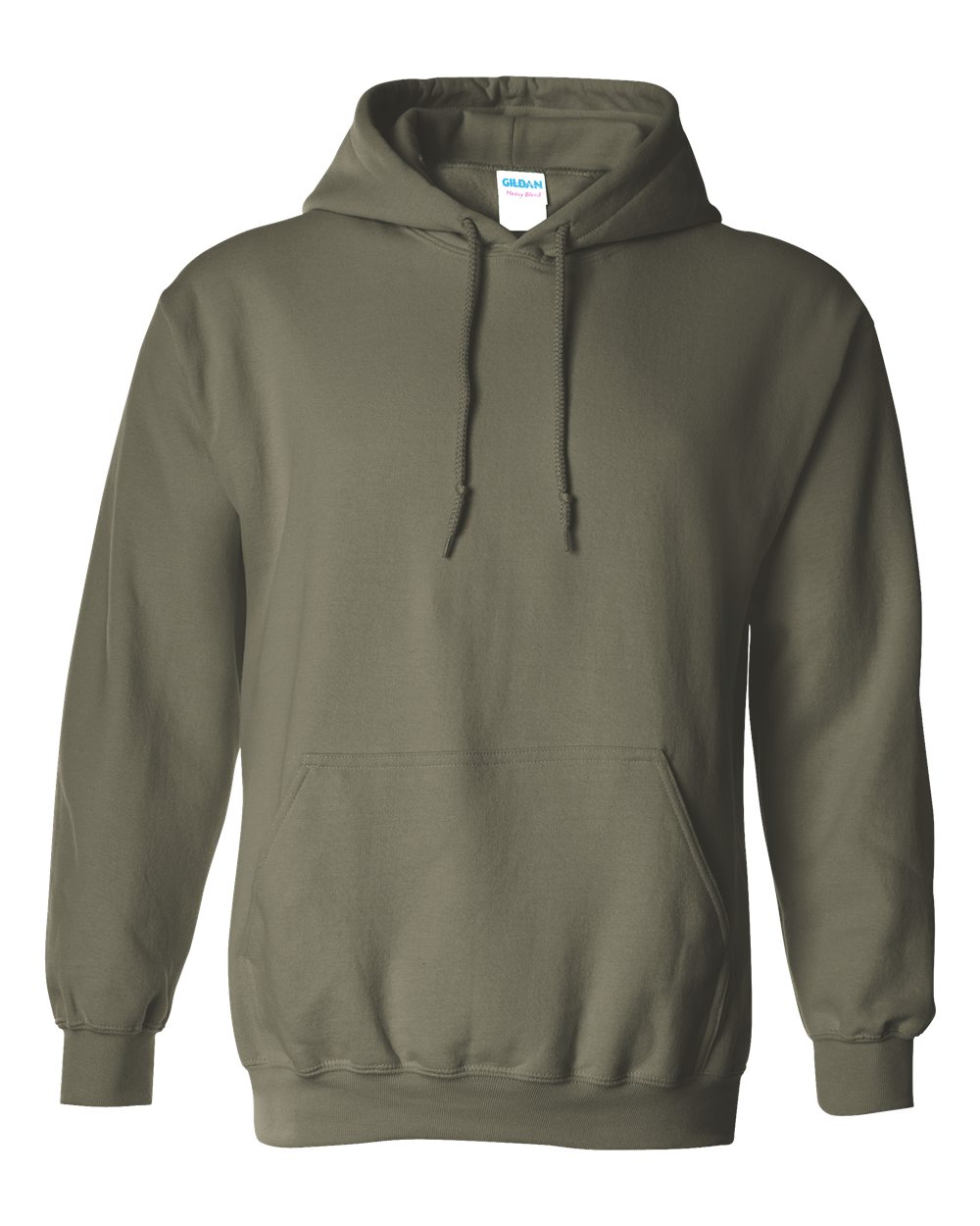 Unisex Heavy Blend™ Hooded Sweatshirt - Front - B22060063 - Military Green