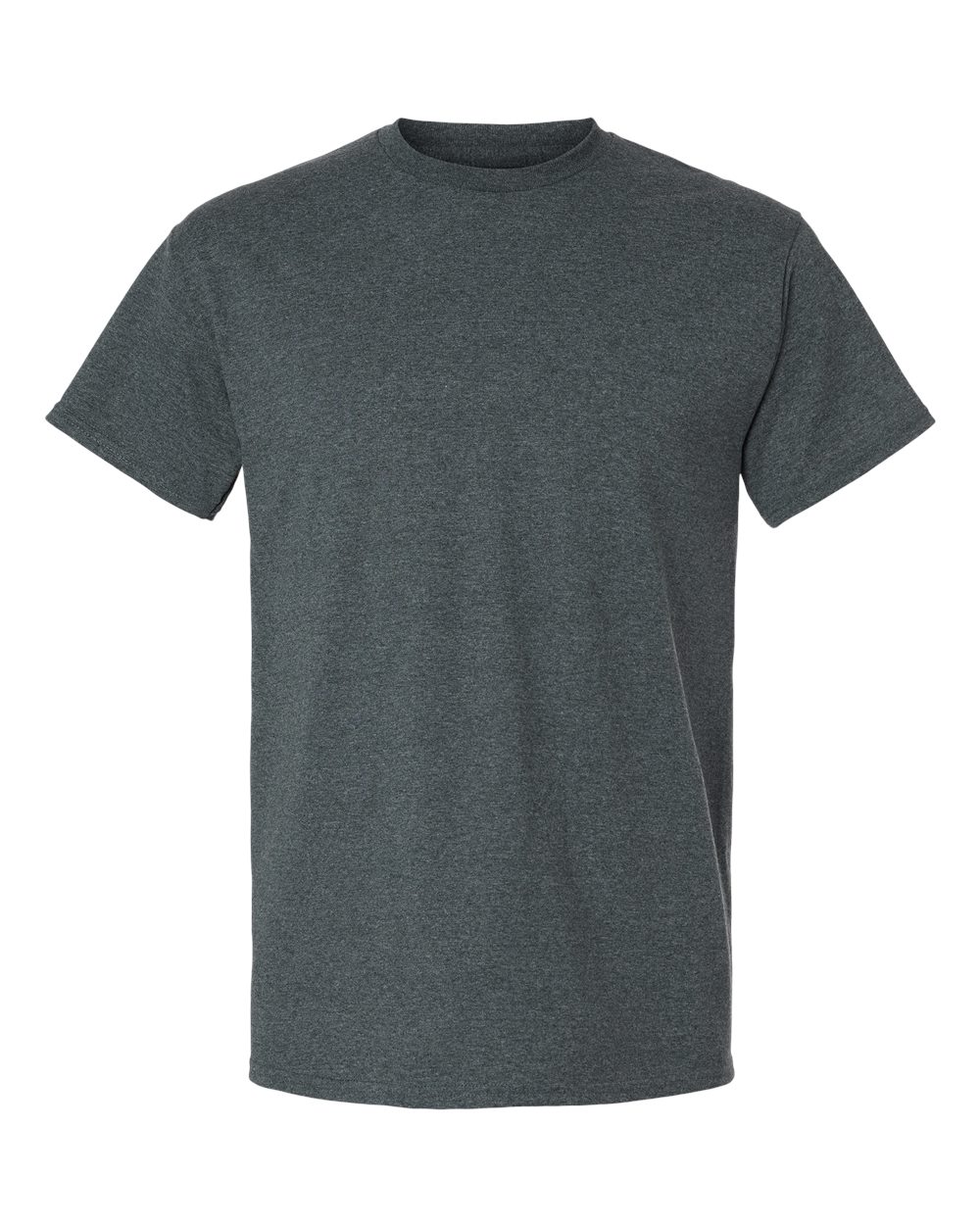 Men's Ultra Cotton® T-Shirt - Front - B00760073 - Dark Heather