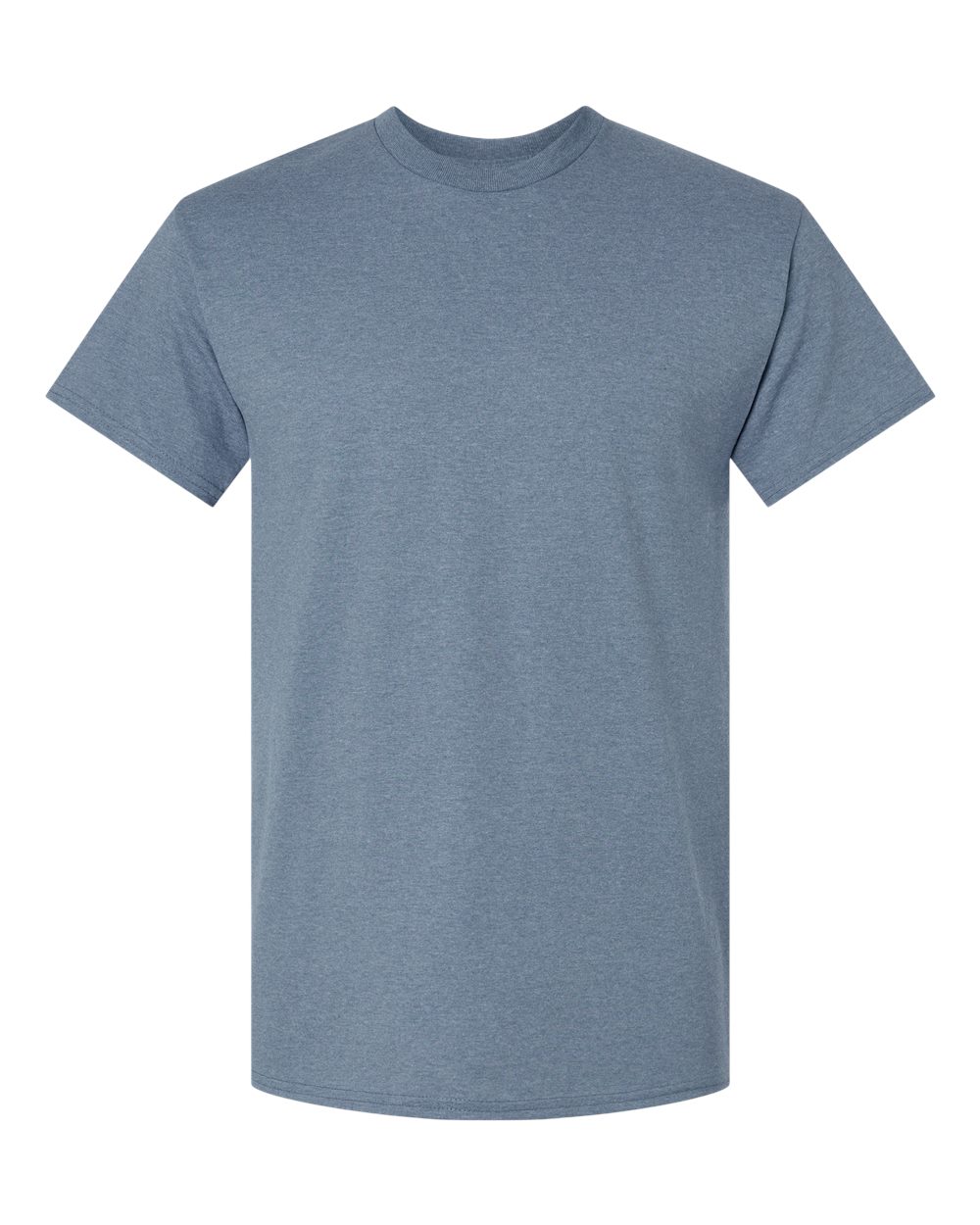 Men's Ultra Cotton® T-Shirt - Front - B00760973 - Heather Indigo