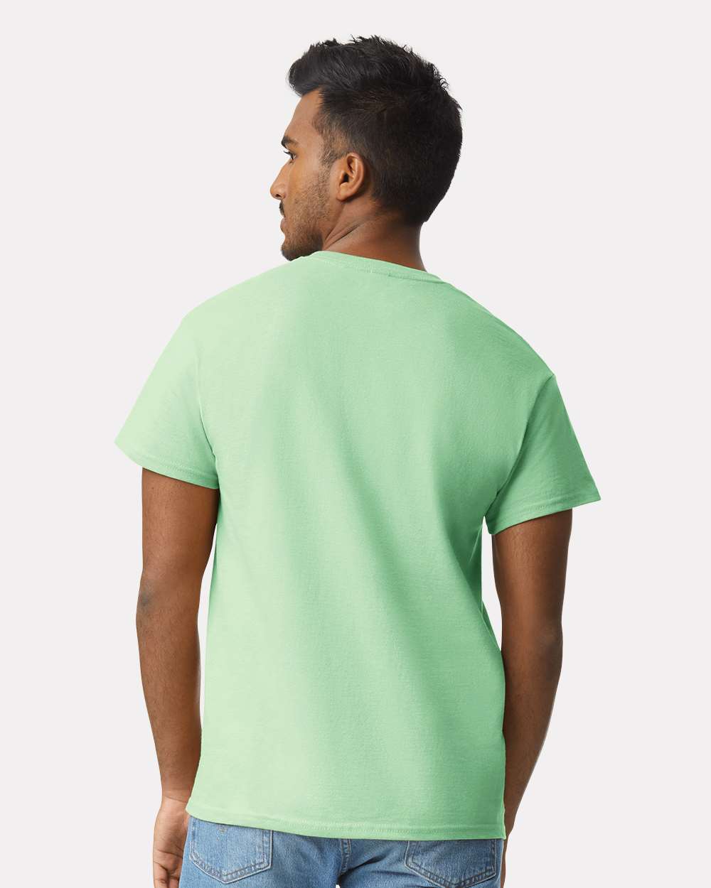 Men's Ultra Cotton® T-Shirt - OnModelBack - B00760113 - Mint Green