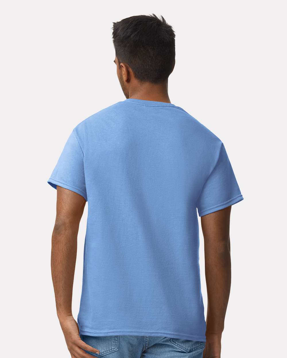 Men's Ultra Cotton® T-Shirt - OnModelBack - B00760263 - Carolina Blue