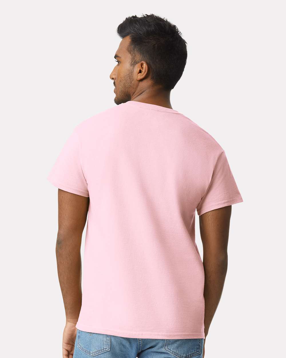 Men's Ultra Cotton® T-Shirt - OnModelBack - B00760303 - Light Pink