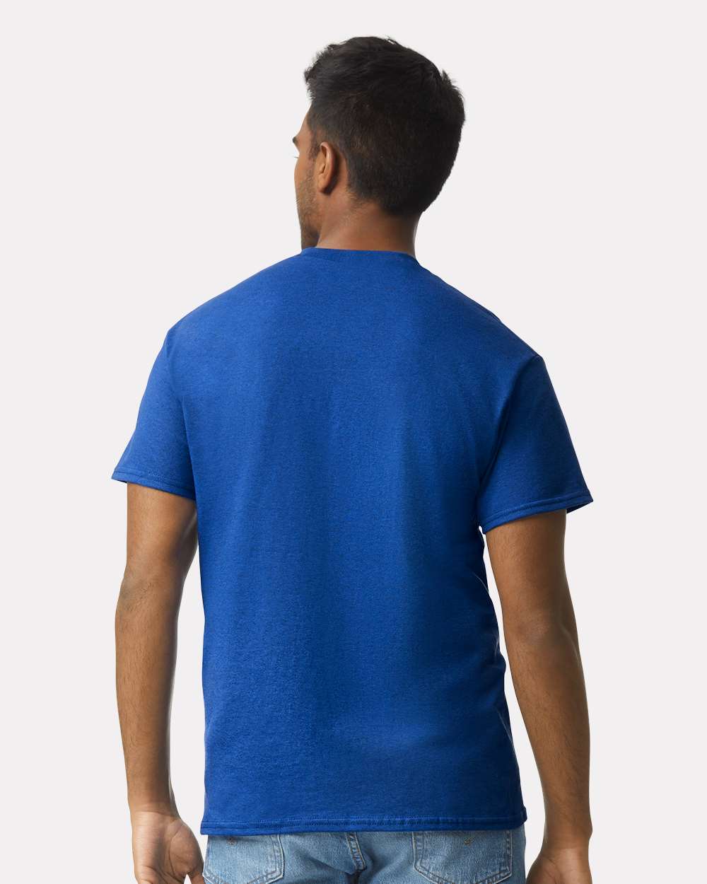 Men's Ultra Cotton® T-Shirt - OnModelBack - B00760453 - Antique Royal