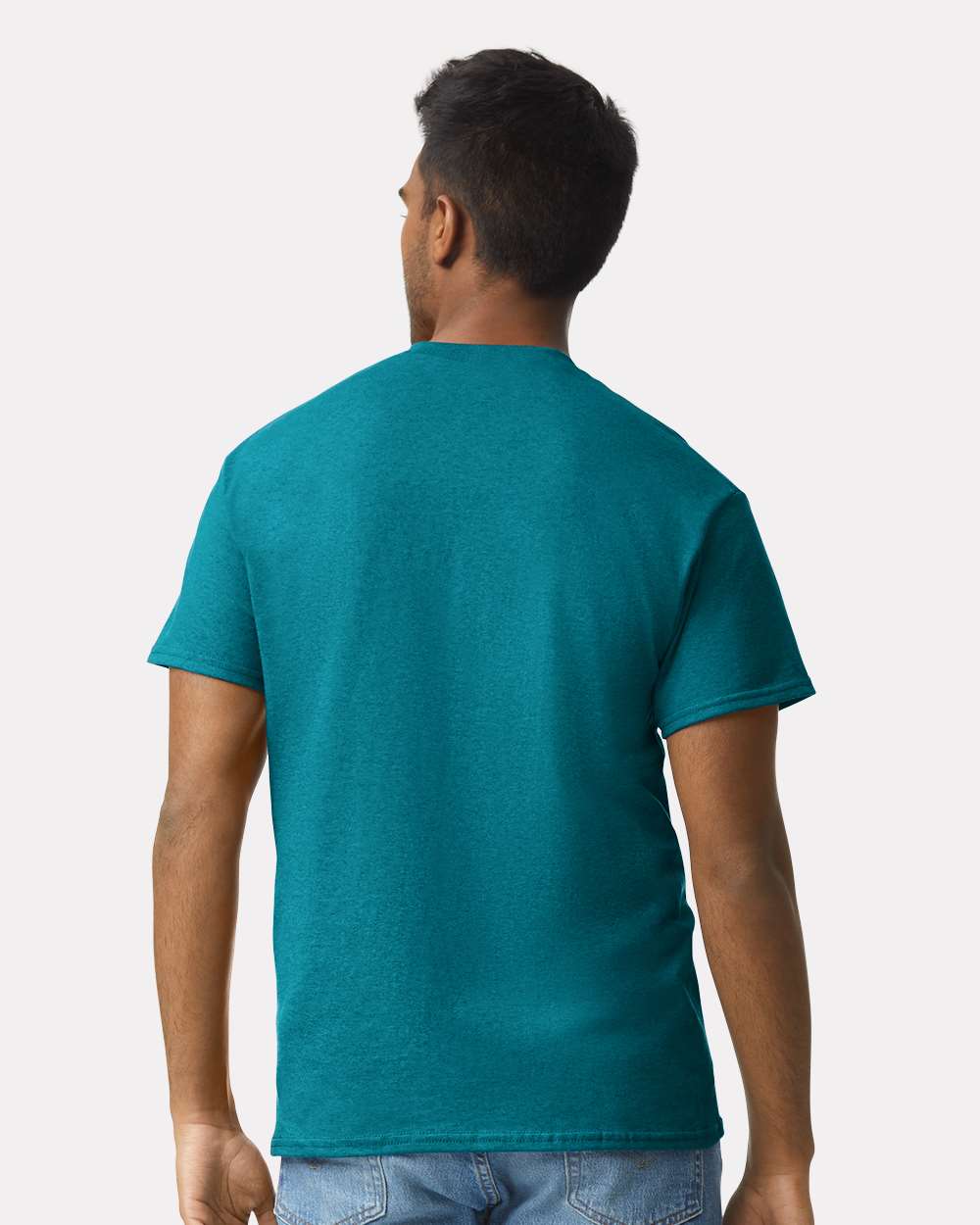 Men's Ultra Cotton® T-Shirt - OnModelBack - B00760483 - Galapagos Blue