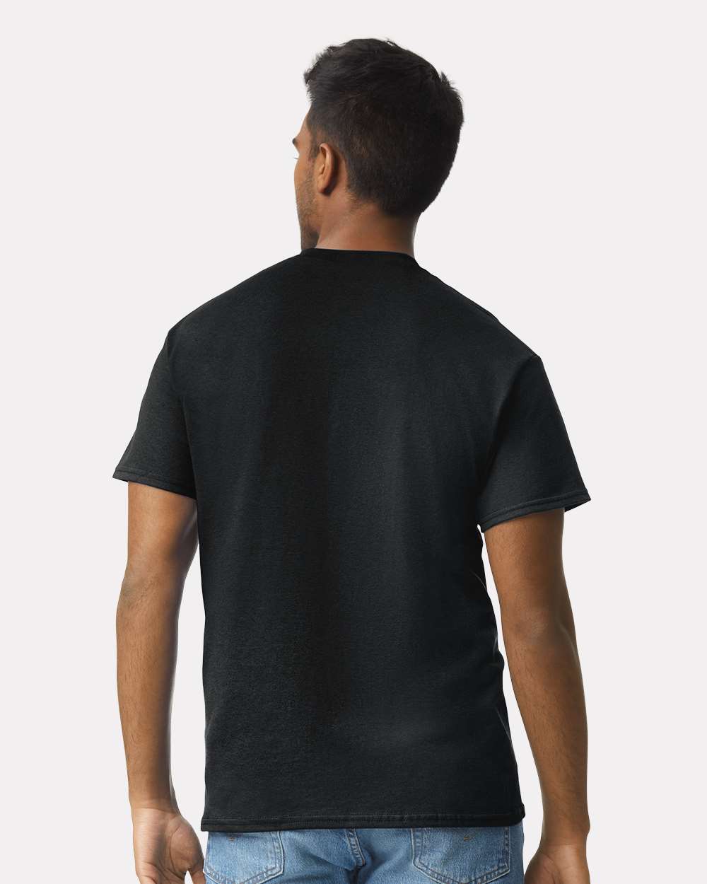 Men's Ultra Cotton® T-Shirt - OnModelBack - B00760503 - Black