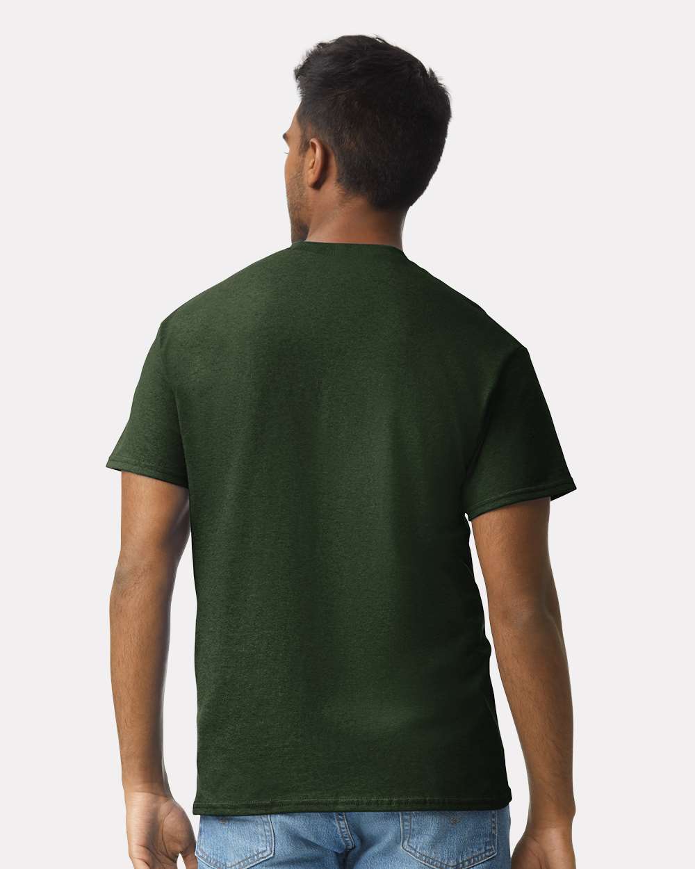 Men's Ultra Cotton® T-Shirt - OnModelBack - B00760543 - Forest