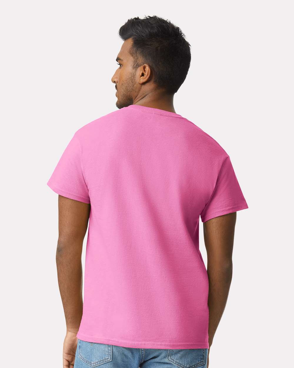 Men's Ultra Cotton® T-Shirt - OnModelBack - B00760563 - Azalea