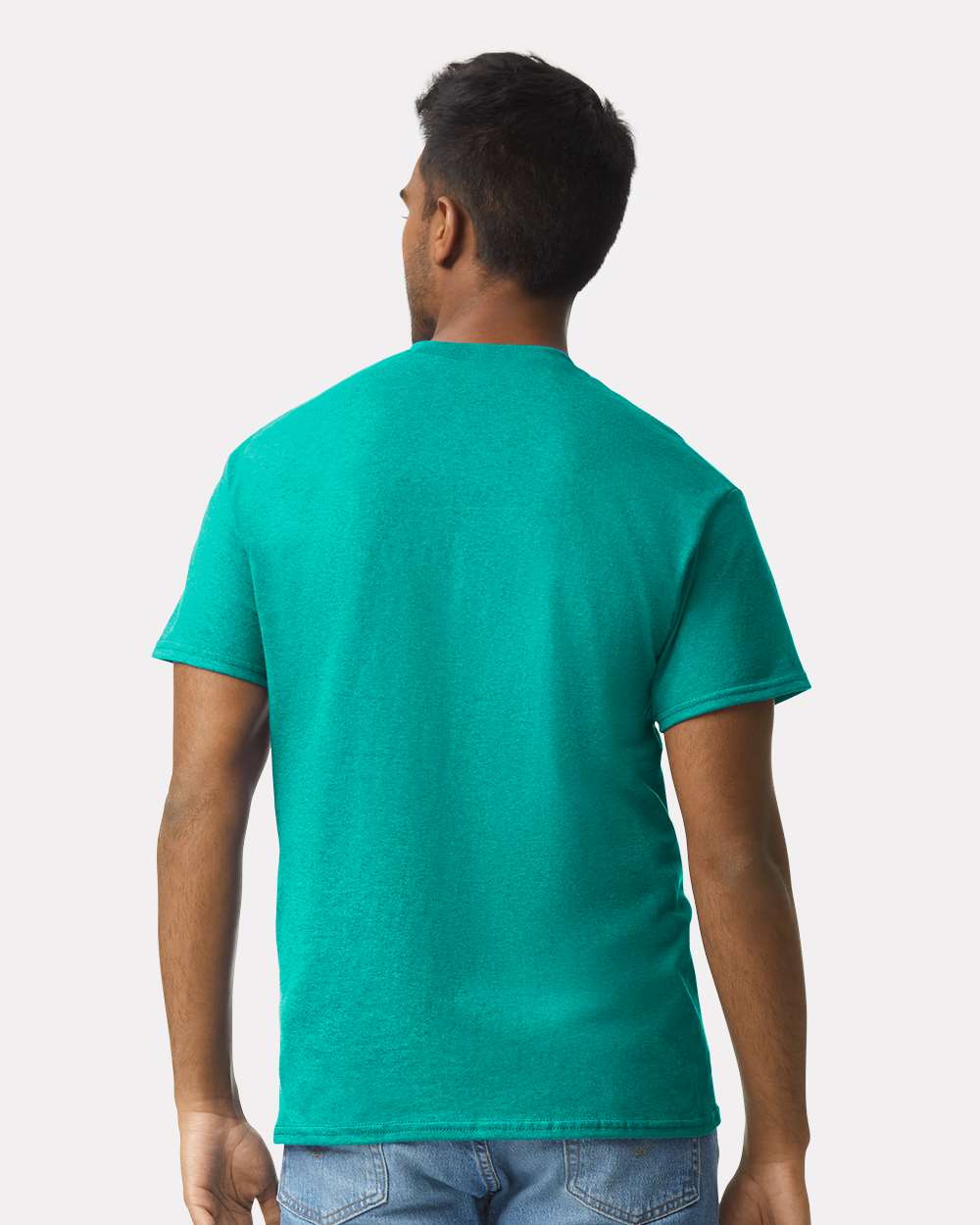 Men's Ultra Cotton® T-Shirt - OnModelBack - B00760593 - Jade Dome