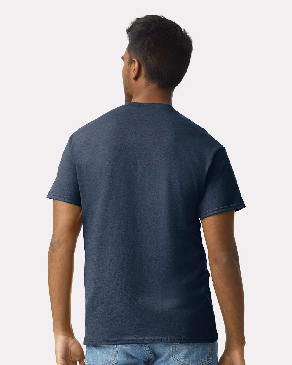 Men's Ultra Cotton® T-Shirt - OnModelBack - B00760633 - Blue Dusk