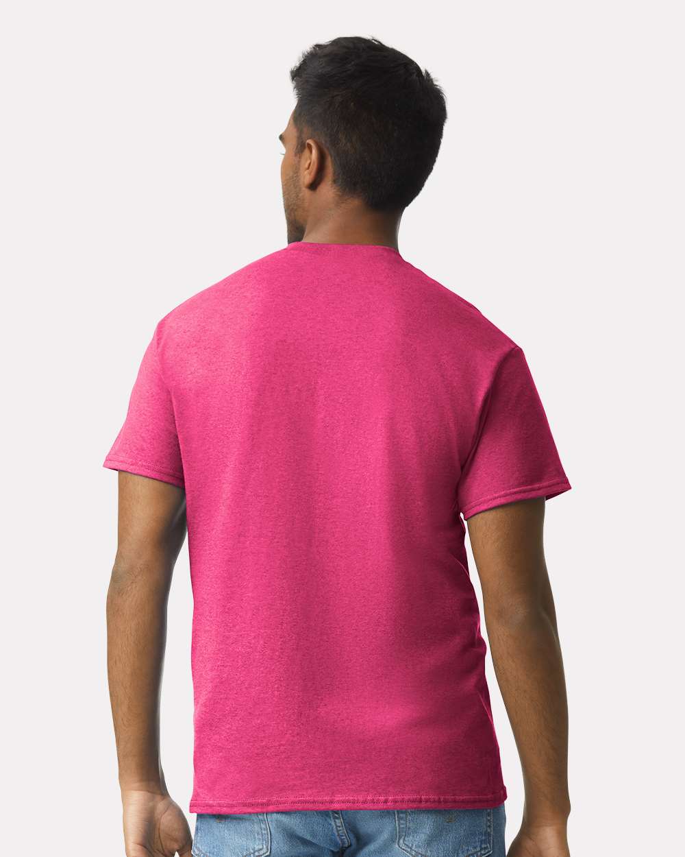 Men's Ultra Cotton® T-Shirt - OnModelBack - B00760693 - Heliconia