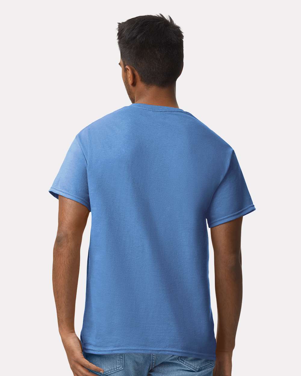 Men's Ultra Cotton® T-Shirt - OnModelBack - B00760713 - Iris