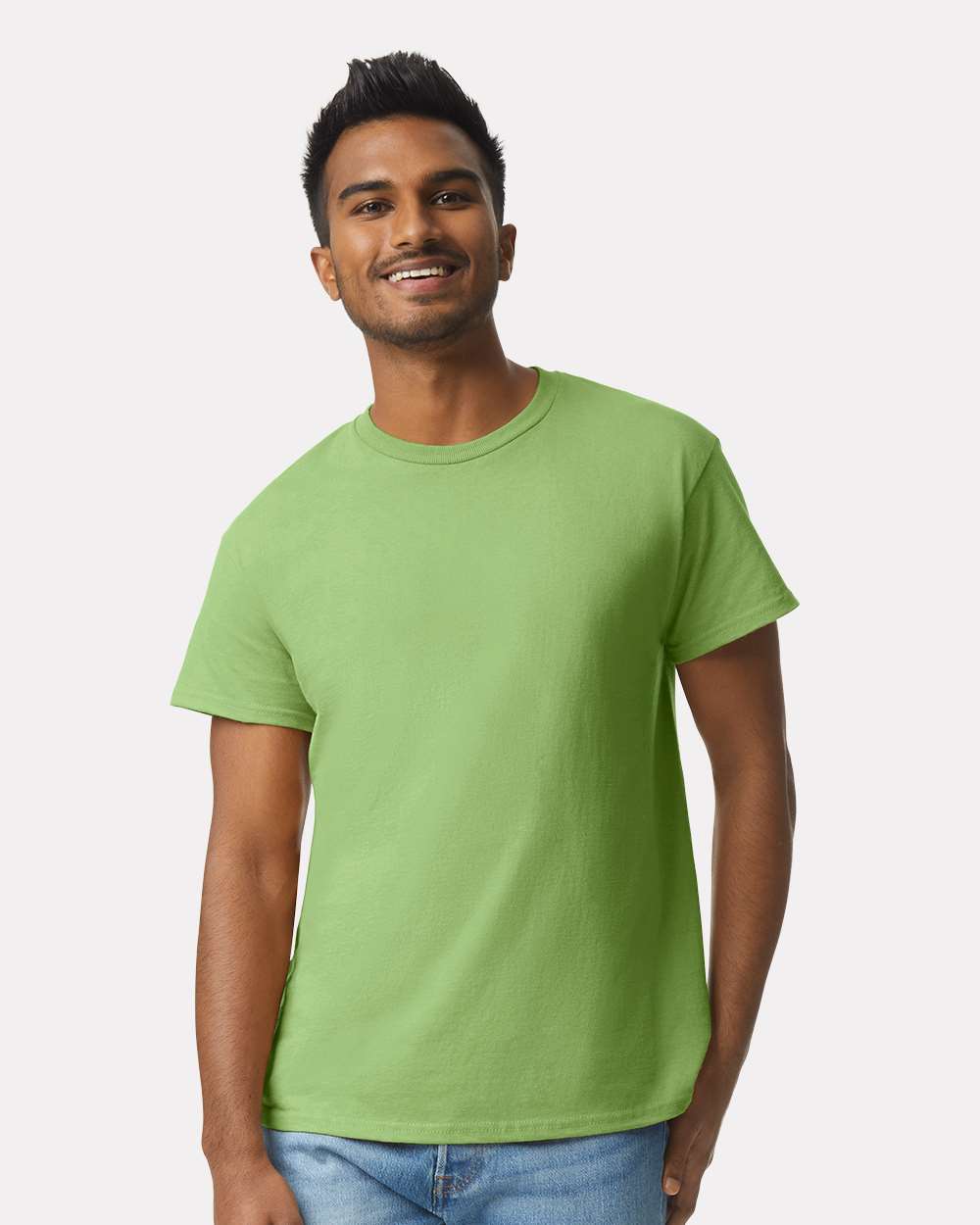 Men's Ultra Cotton® T-Shirt - OnModelFront - B00760803 - Kiwi