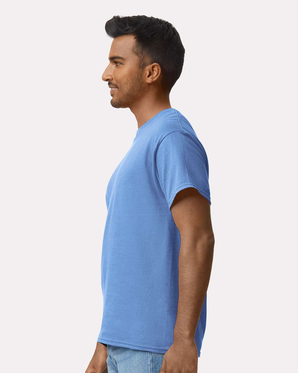 Men's Ultra Cotton® T-Shirt - OnModelSide - B00760263 - Carolina Blue