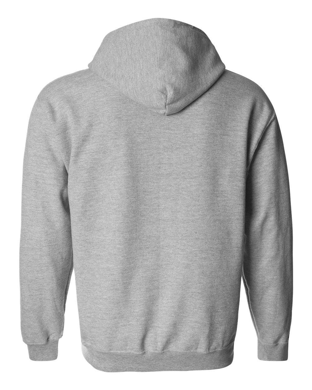 Unisex Heavy Blend™ Full-Zip Hooded Sweatshirt - Back - B22460583 - Sport Grey