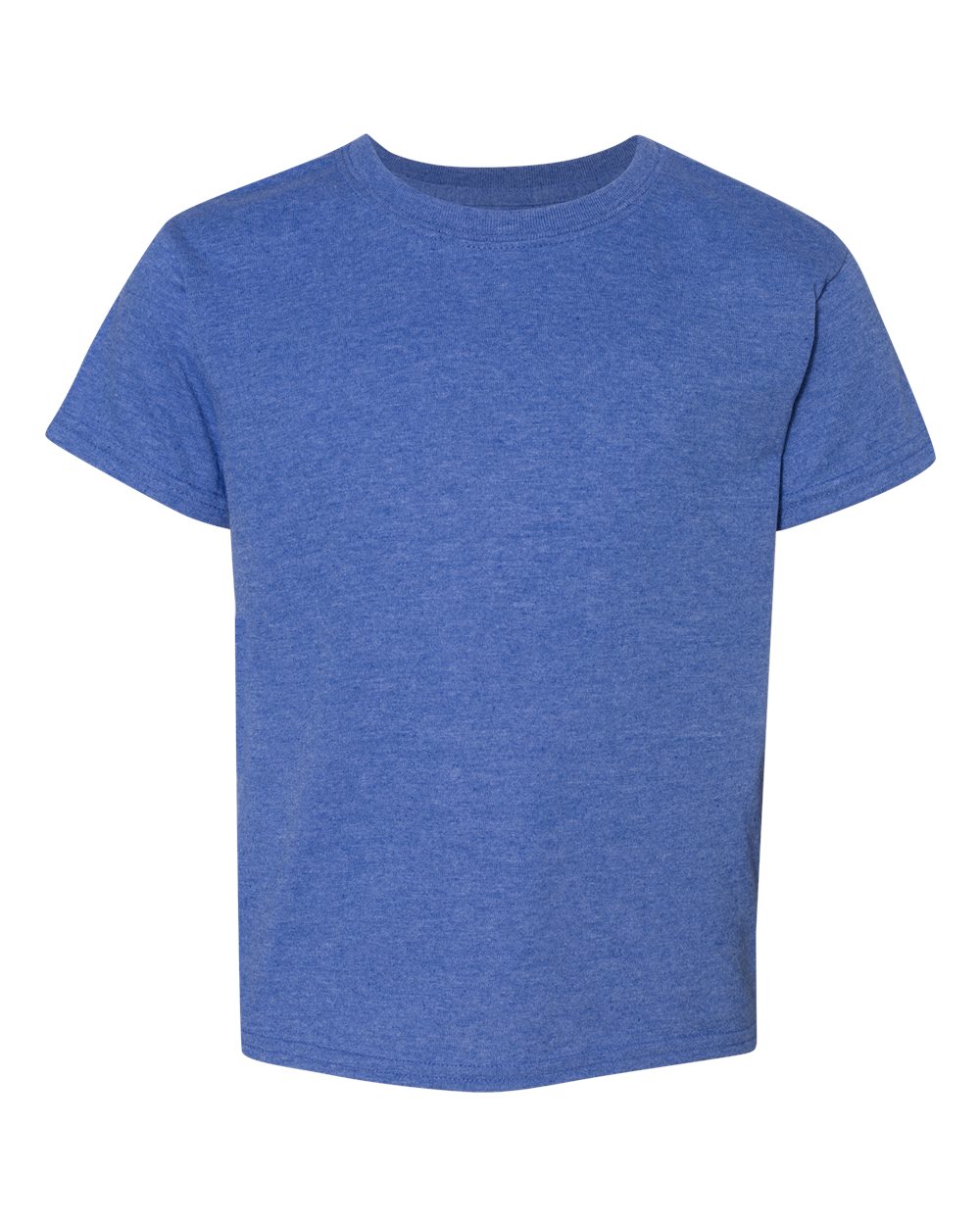 Youth DryBlend® T-Shirt - Front - B30560912 - Heather Deep Royal