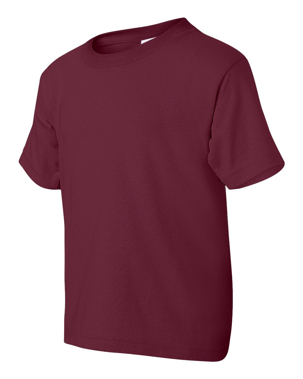Youth DryBlend® T-Shirt - Side - B30560532 - Maroon