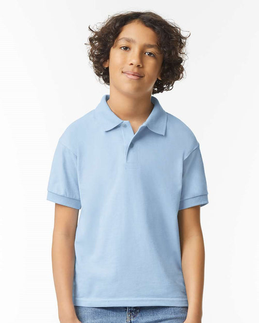Youth DryBlend® Jersey Polo - styleImage