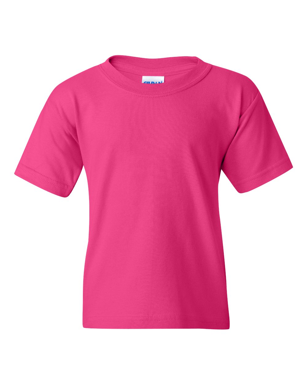 Youth Heavy Cotton™ T-Shirt - Front - B31560692 - Heliconia