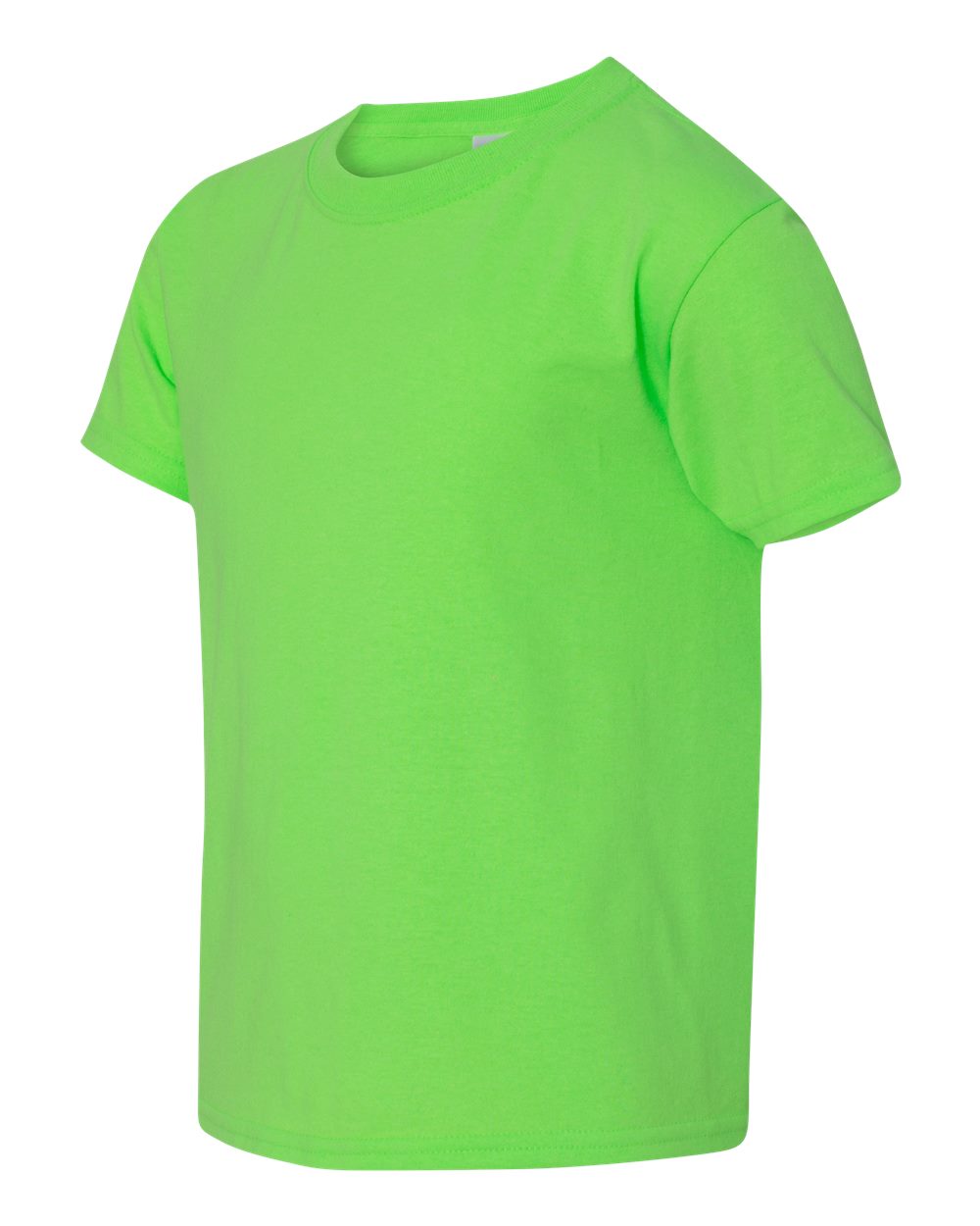 Youth Heavy Cotton™ T-Shirt - Side - B31560462 - Neon Green