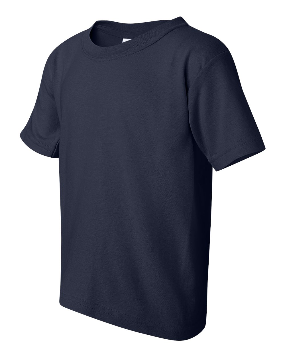 Youth Heavy Cotton™ T-Shirt - Side - B31560652 - Navy