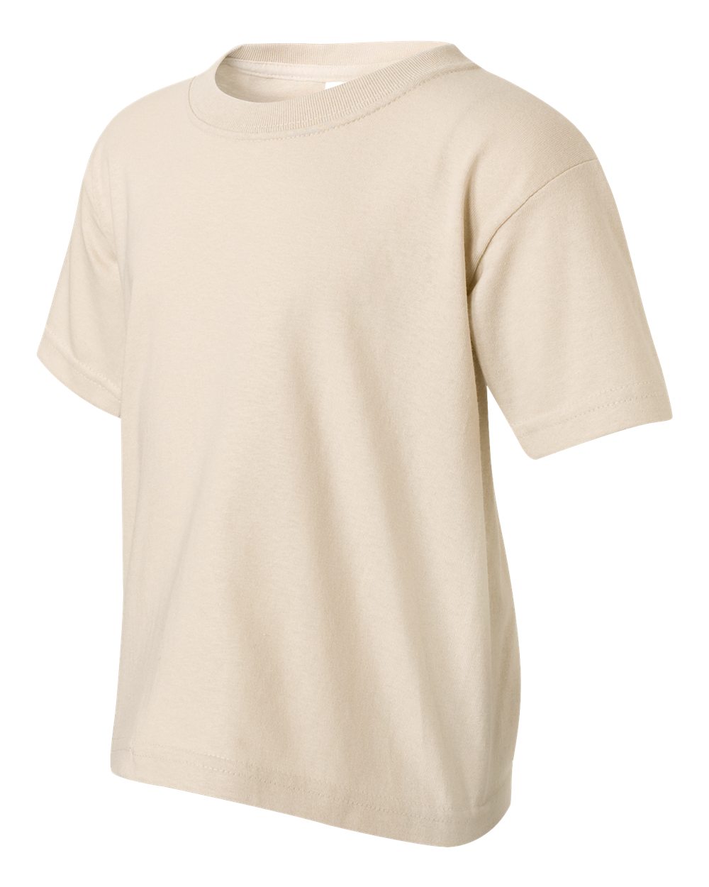 Youth Heavy Cotton™ T-Shirt - Side - B31560732 - Sand