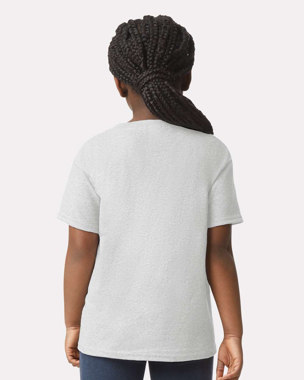 Youth Ultra Cotton® T-Shirt - OnModelBack - B31660022 - Ash