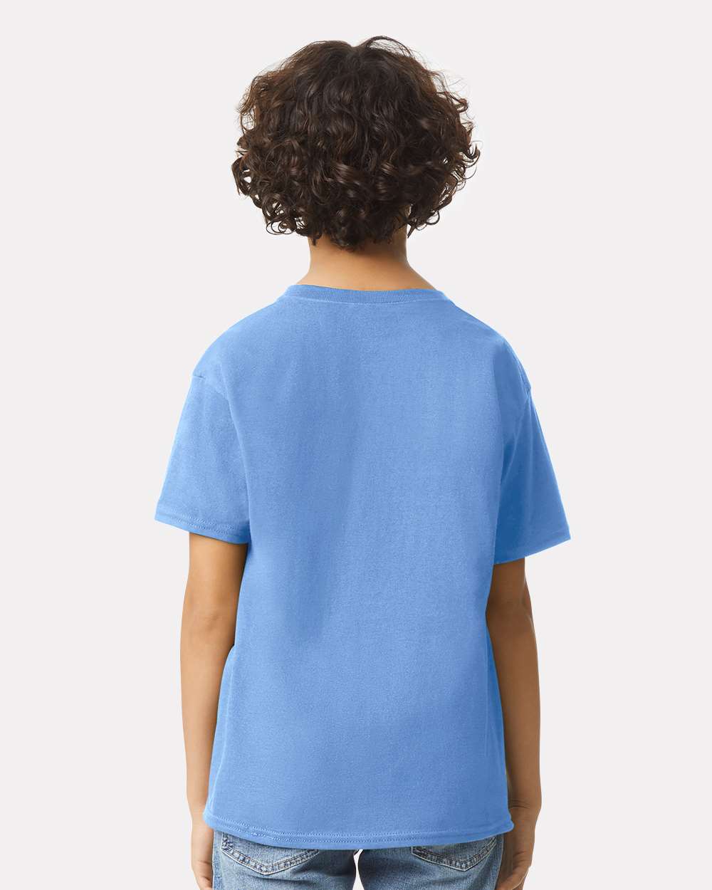 Youth Ultra Cotton® T-Shirt - OnModelBack - B31660262 - Carolina Blue