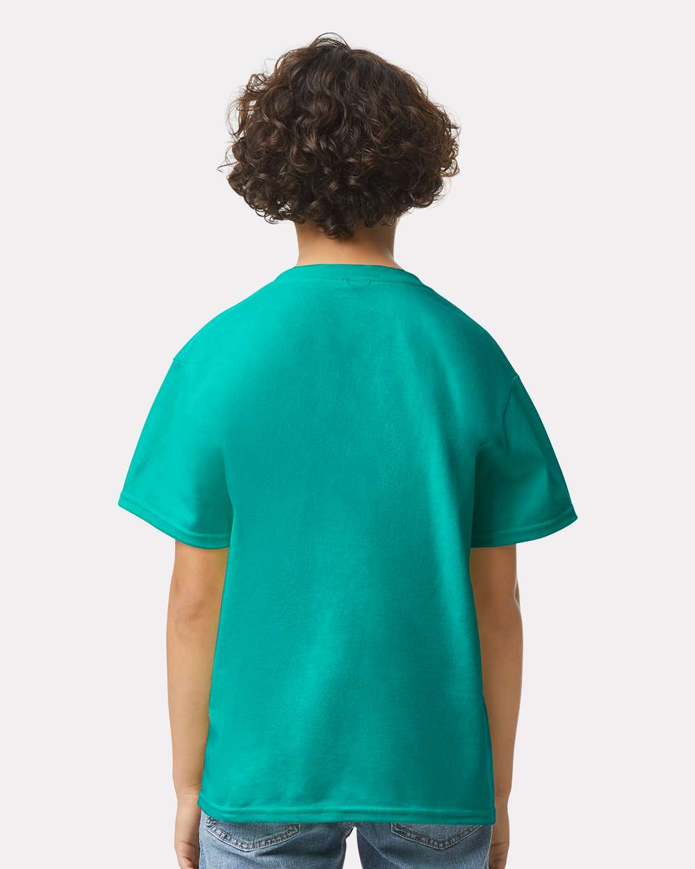 Youth Ultra Cotton® T-Shirt - OnModelBack - B31660592 - Jade Dome