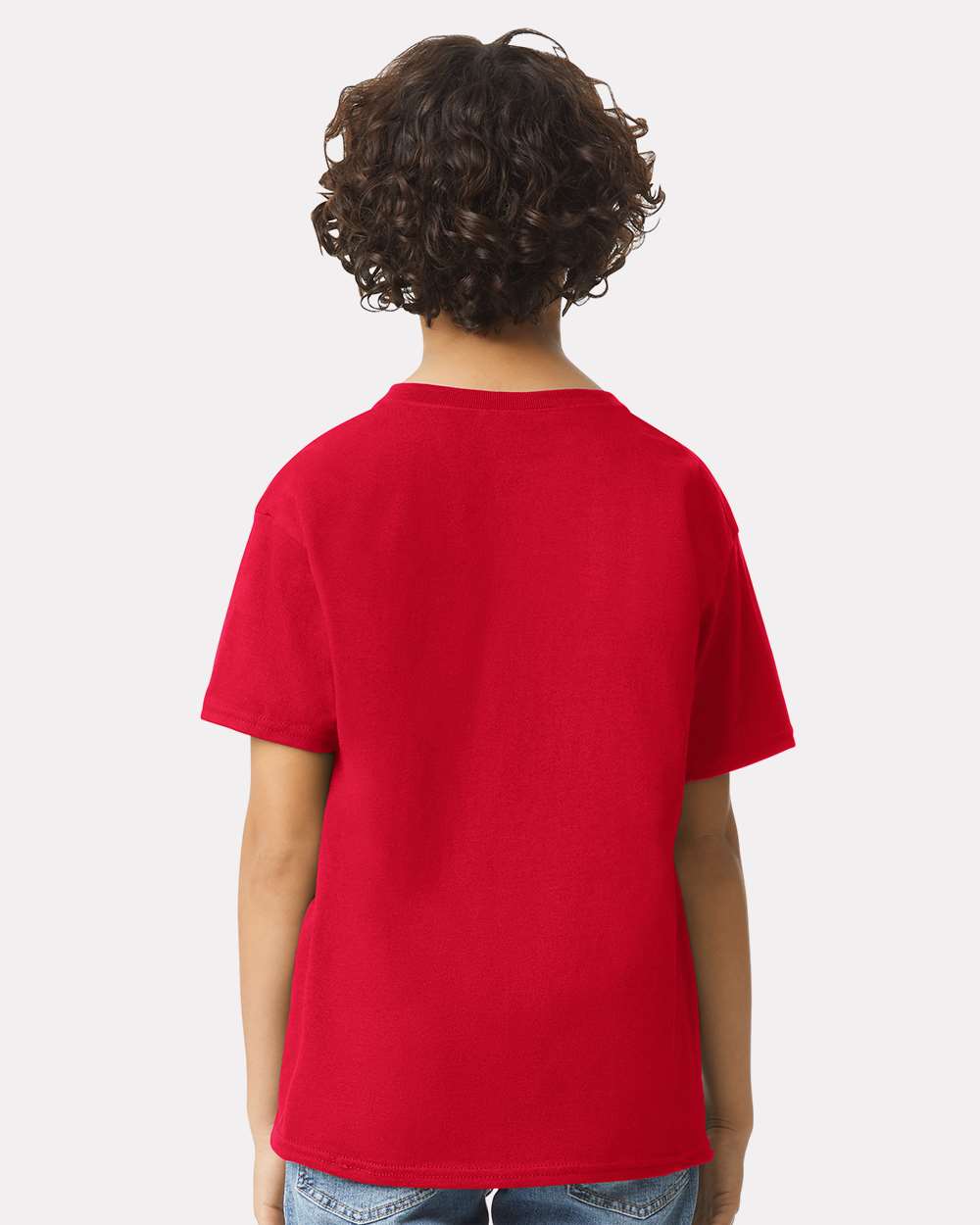 Youth Ultra Cotton® T-Shirt - OnModelBack - B31660702 - Red