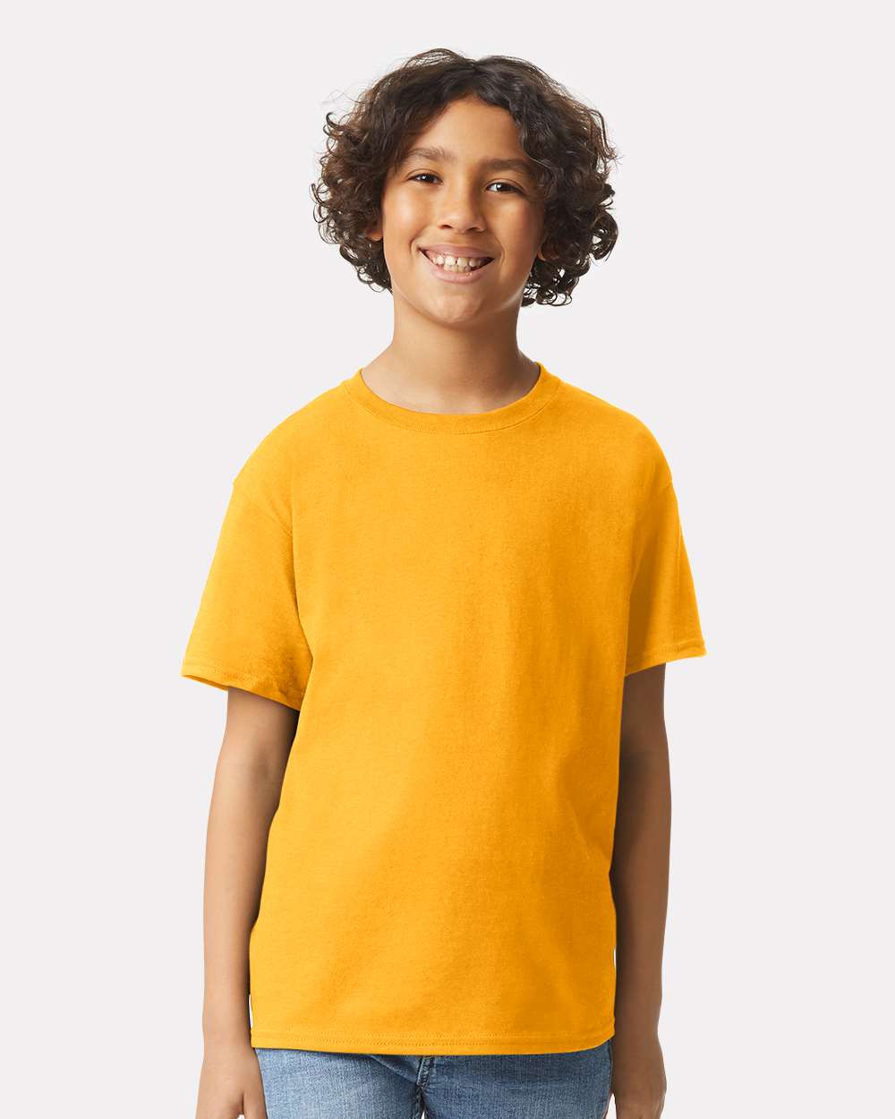 Youth Ultra Cotton® T-Shirt - OnModelFront - B31660122 - Gold