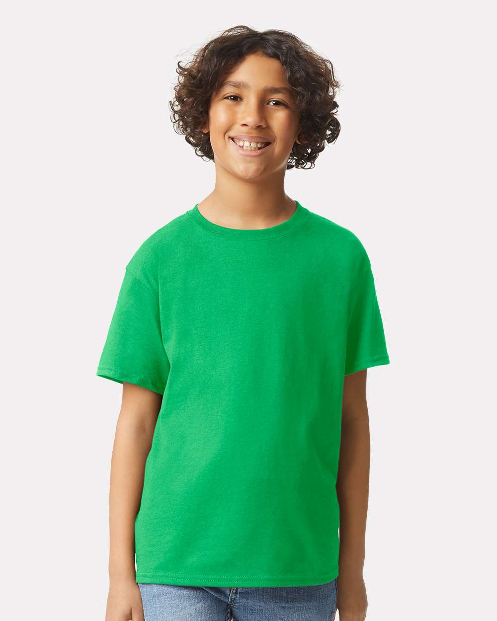 Youth Ultra Cotton® T-Shirt - OnModelFront - B31660202 - Irish Green