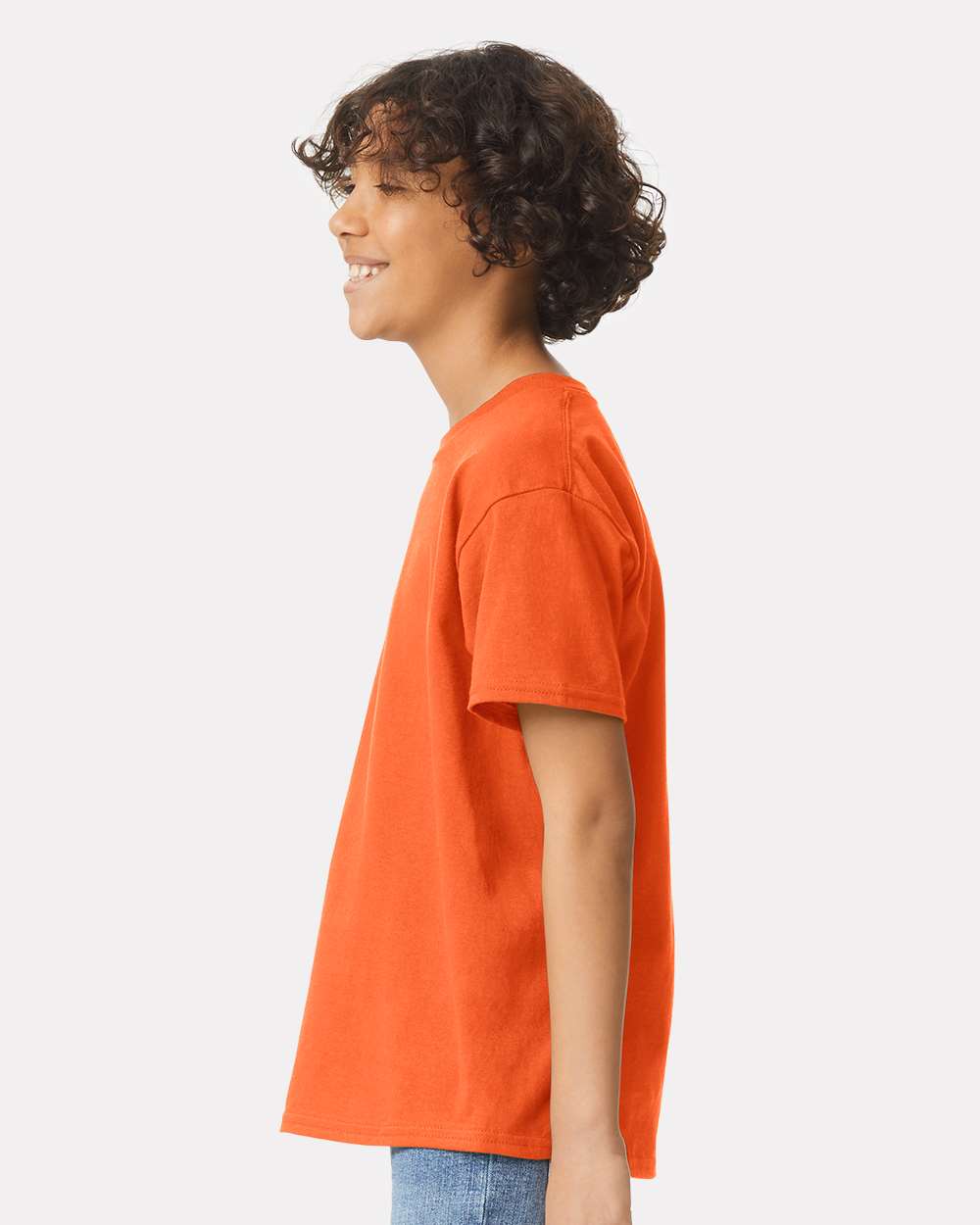 Youth Ultra Cotton® T-Shirt - OnModelSide - B31660662 - Orange