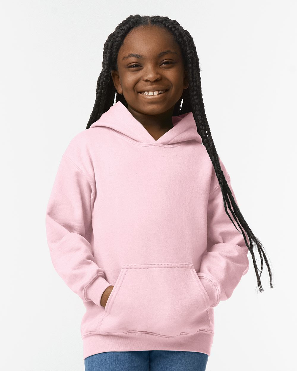 Youth Heavy Blend™ Hooded Sweatshirt - styleImage