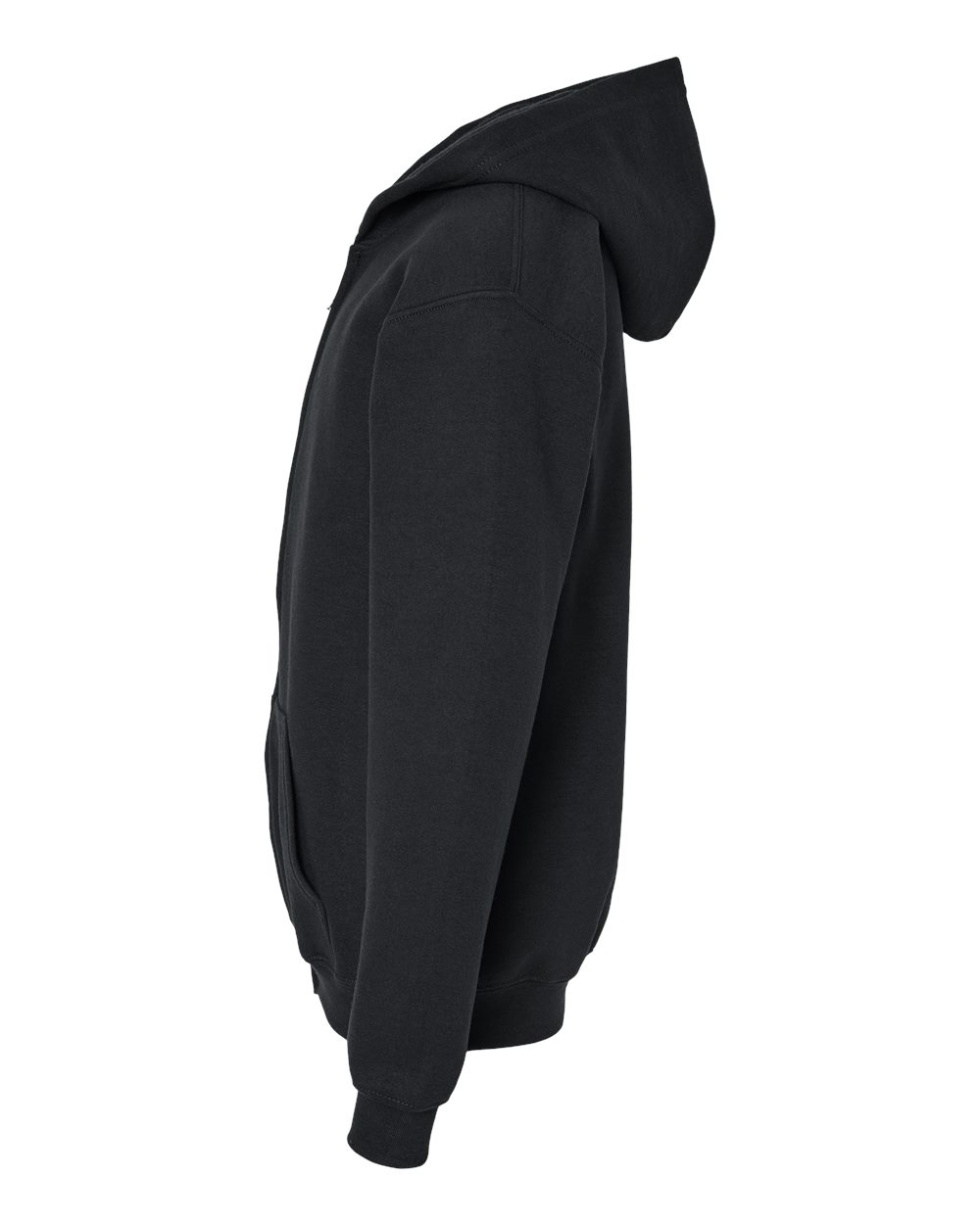 Youth Heavy Blend™ Full-Zip Hooded Sweatshirt - DirectSide - B32360502 - Black