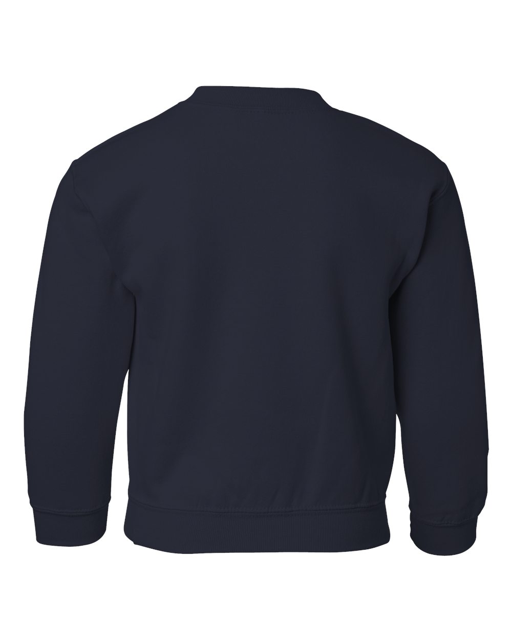Youth Heavy Blend™ Crewneck Sweatshirt - Back - B33060652 - Navy