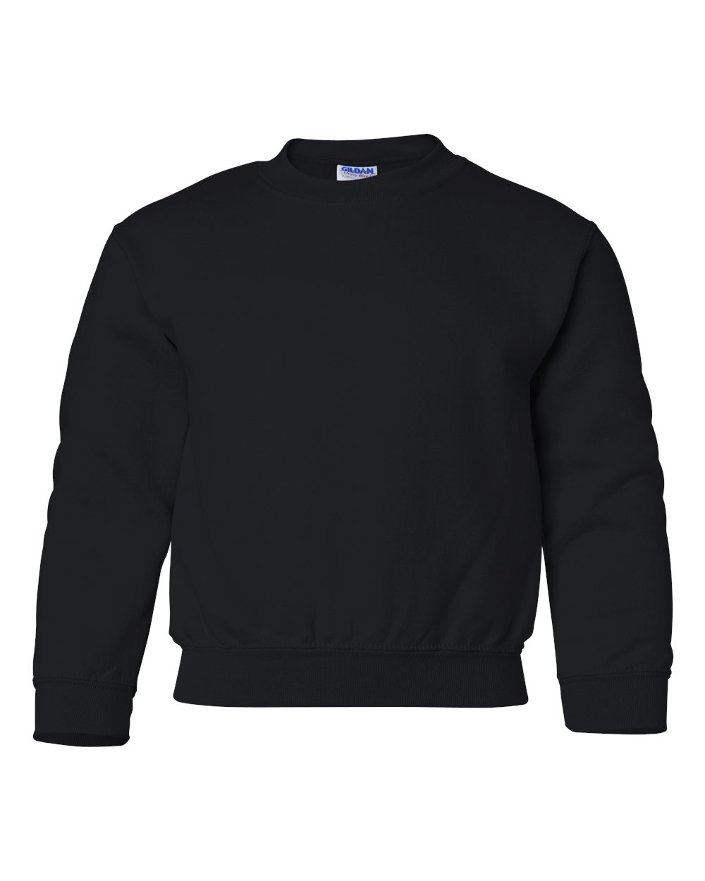 Youth Heavy Blend™ Crewneck Sweatshirt - Front - B33060502 - Black