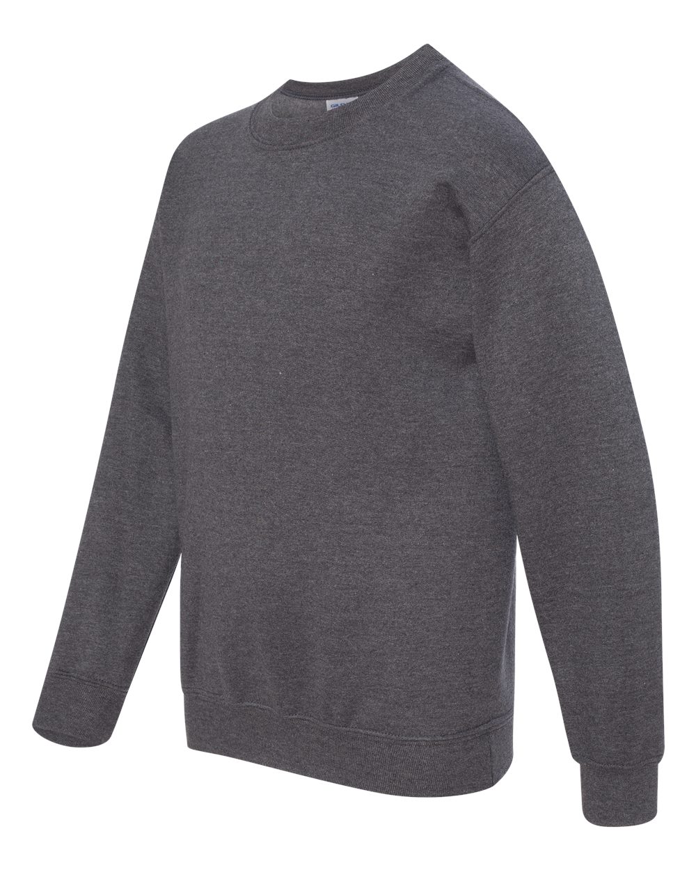 Youth Heavy Blend™ Crewneck Sweatshirt - Side - B33060072 - Dark Heather