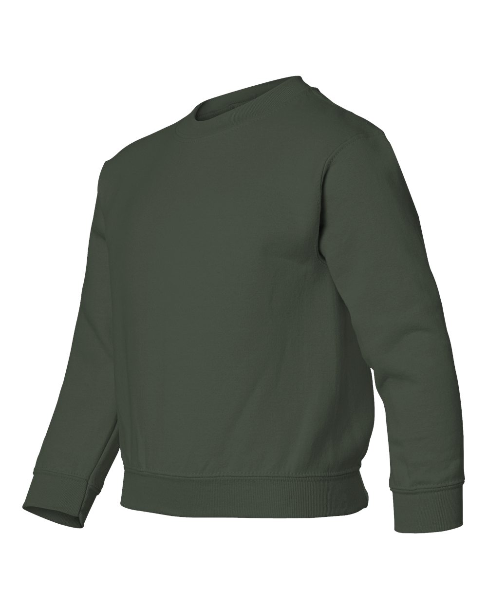 Youth Heavy Blend™ Crewneck Sweatshirt - Side - B33060542 - Forest